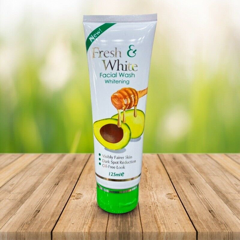 fresh and white facial wash