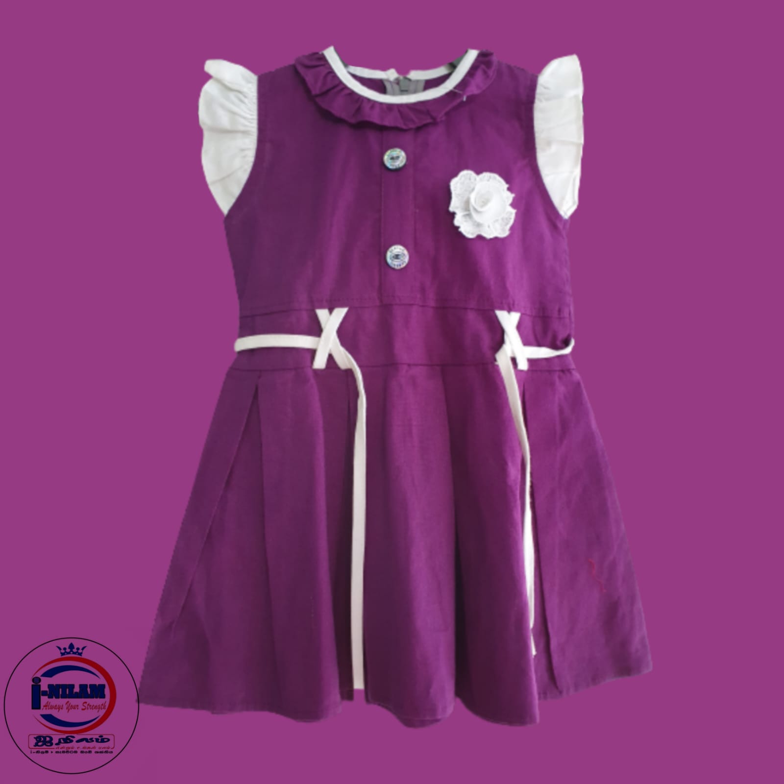 flowers gown kids