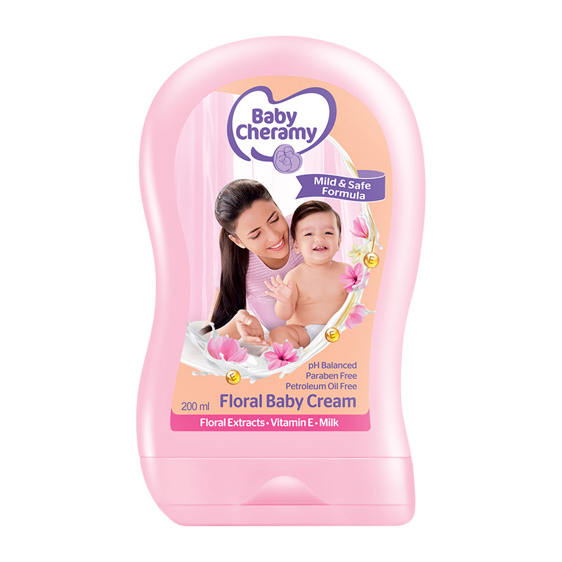 baby cheramy floral baby cream 100ml