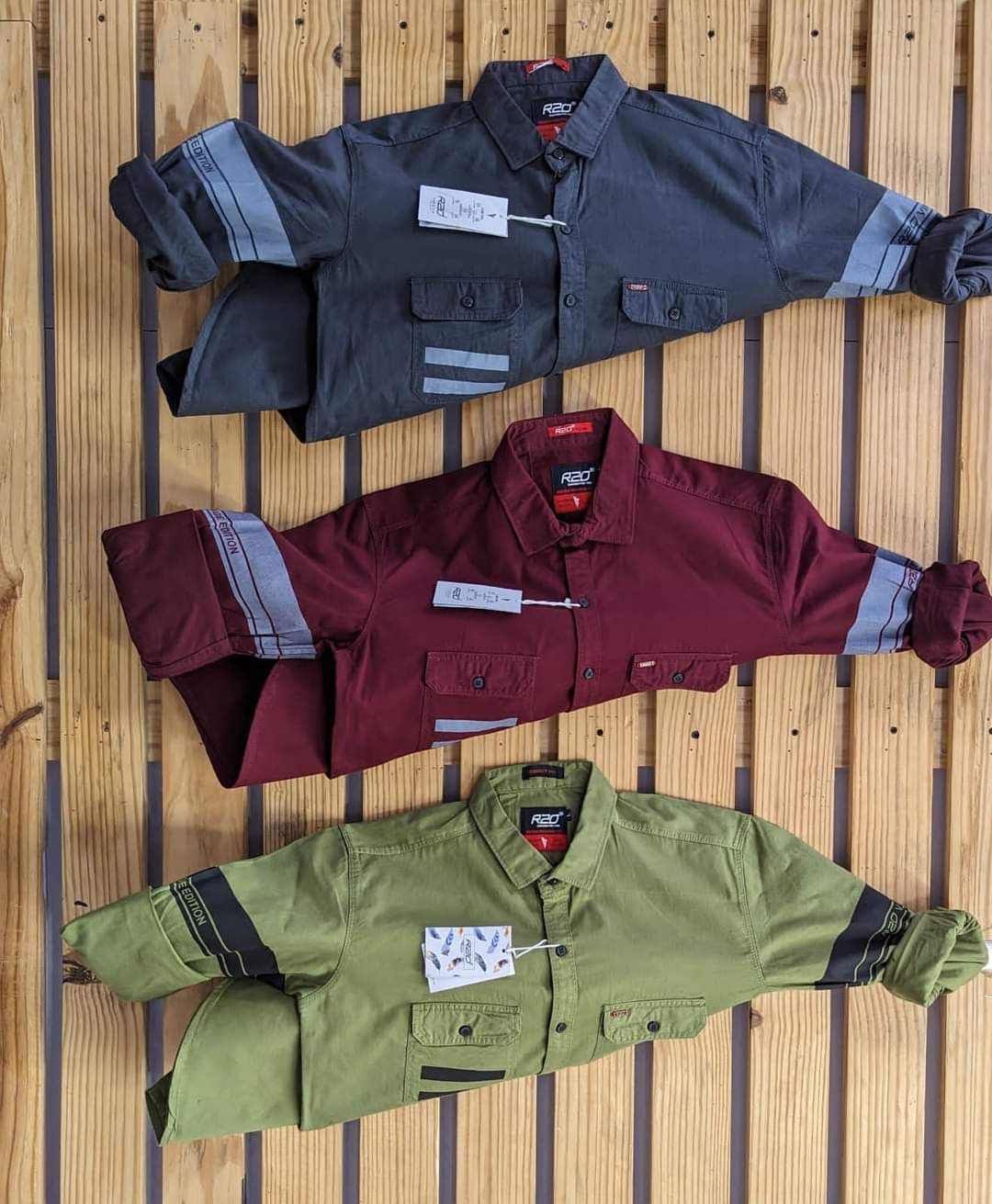 double pocket shirt