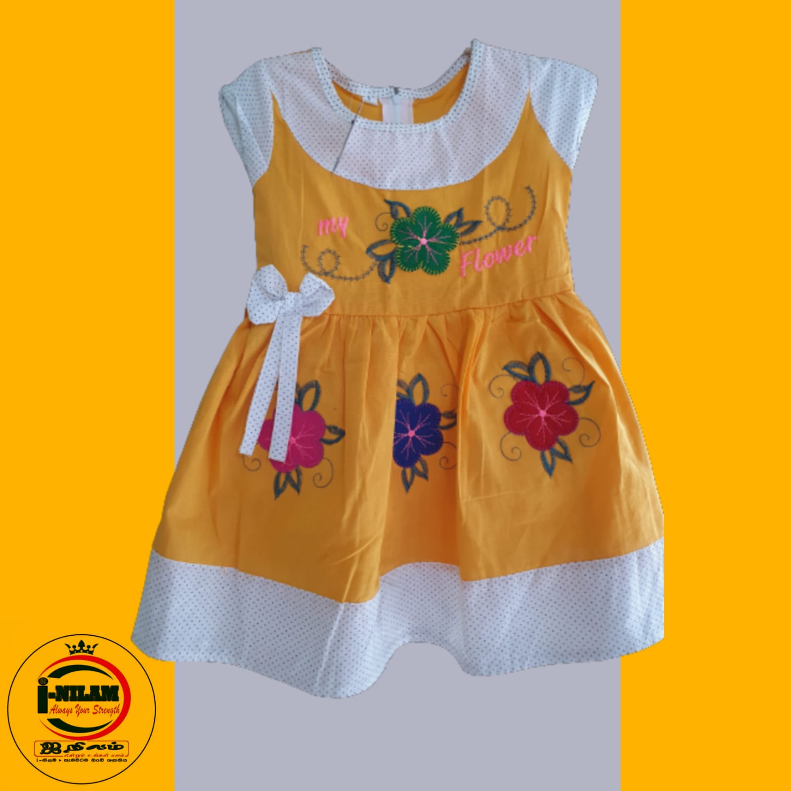 girls bow frock