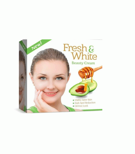 fresh and white