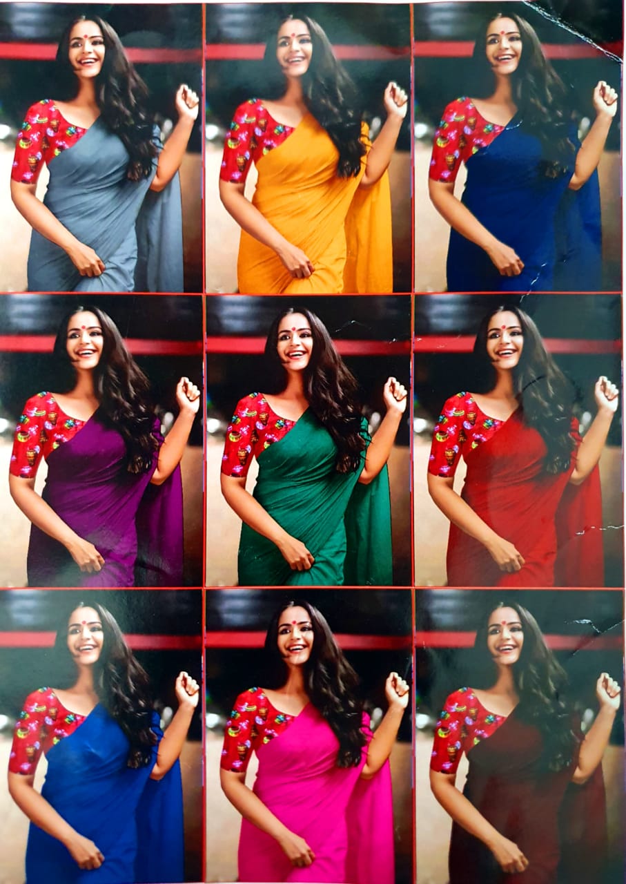 modern saree