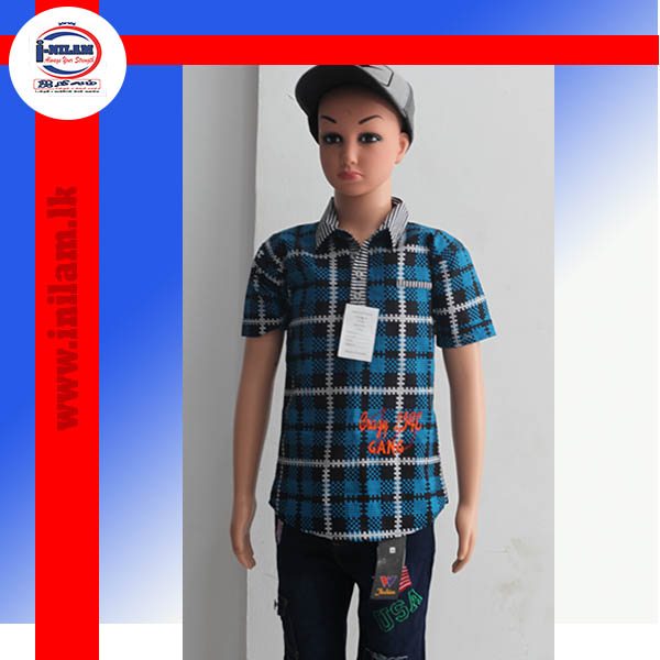 Printed shirt Blue