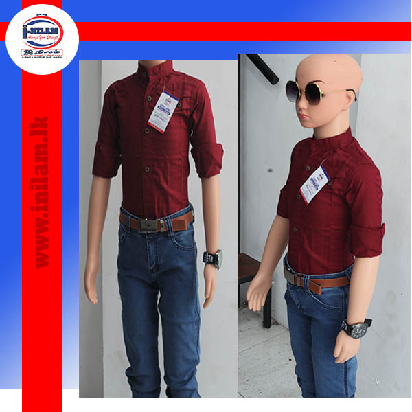 Modern shirts Maroon